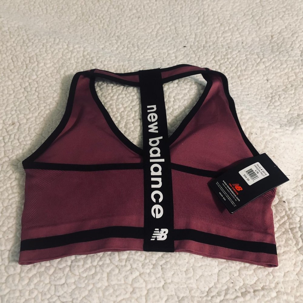 Bra; Sports; New Balance; Awesome color; NEW TAGS